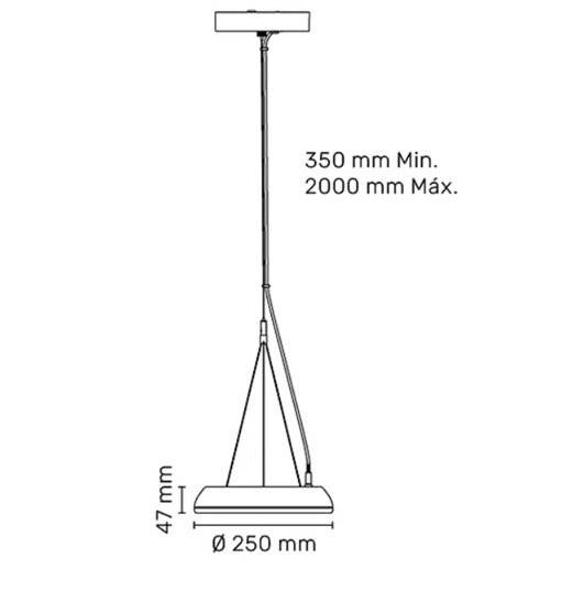 DONNA LED 25 14W 100-240V FIJA 6000K BLANCO - Imagen 2